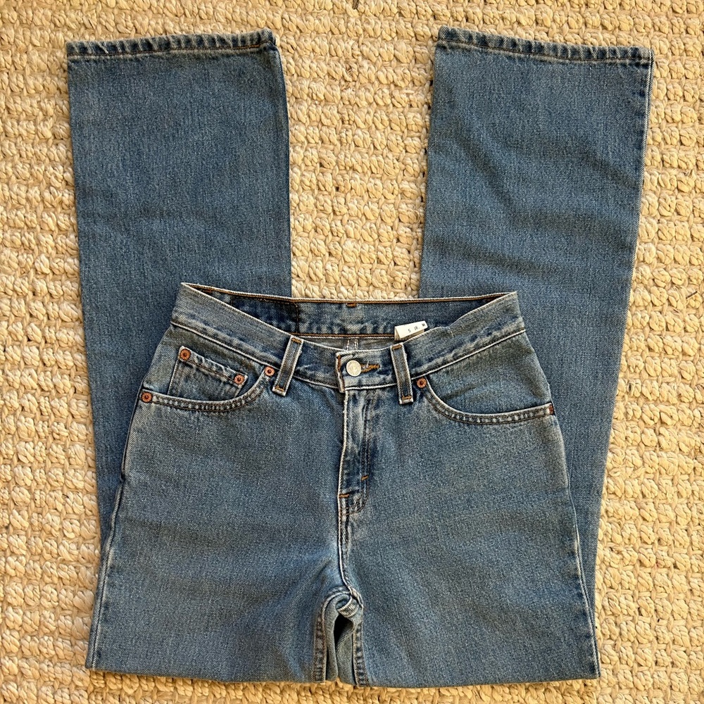 Levi’s 90s Vintage 517 Boot Cut Mid Rise Denim Jeans